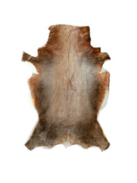 Genuine blesbok fur