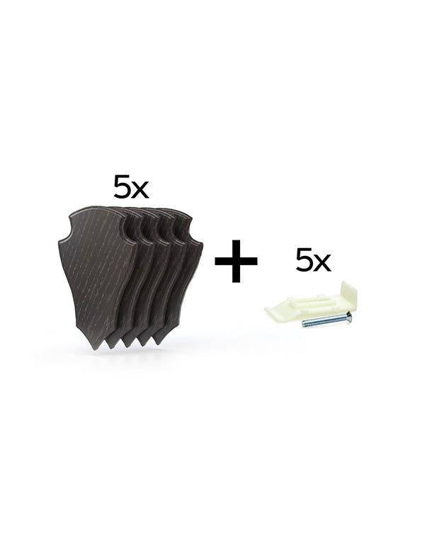 Trophée d'armoiries (avec supports)