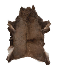 Real red deer fur