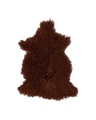 Genuine Valais Sheepskin Curly, Brown