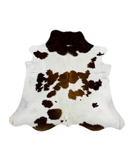 Echtes Kuhfell weiss-braun
