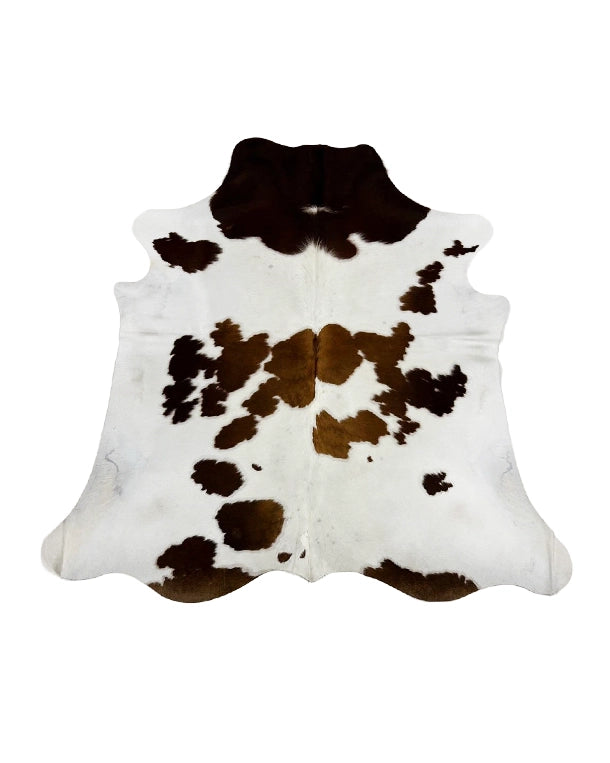 Echtes Kuhfell weiss-braun