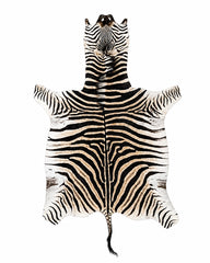 Afrikanisches Zebrafell für Jagdzimmer und Lodges.