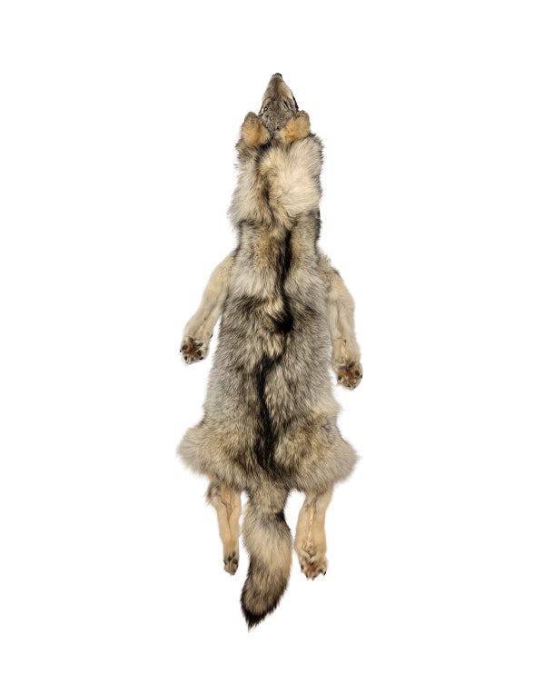 Genuine Arctic Wolf Fur Round 