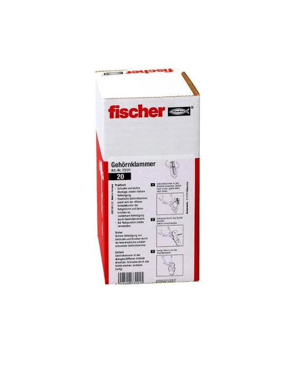 Firscher Trophäenklammer 20 Stück