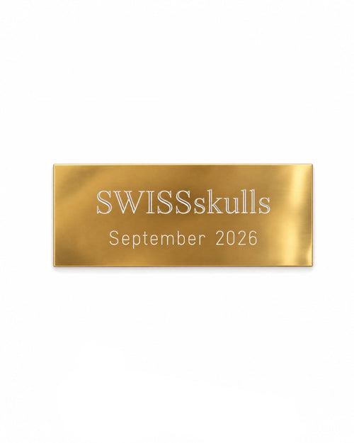 Gravur Schild