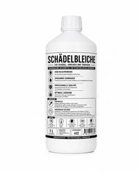 Professionelle Schädelbleiche oder Trophäenbleiche mit 11,94 % Wasserstoffperoxid.