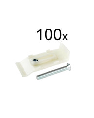 Trophäenklammer 100er Set